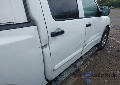 2014 Nissan Titan Sv z USA, uszkodzony, nr VIN 1N6BA0EK2EN502760